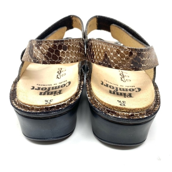 Finn Comfort Alayna 2677 Leather Walking Sandals Cappuccino - Picture 3 of 8